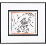 4 Keith Haring Screenprints; IX, X, XX, XVIII